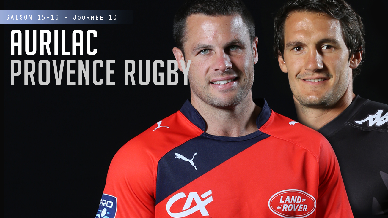 PRO D2, J10 – Aurillac – Provence Rugby
