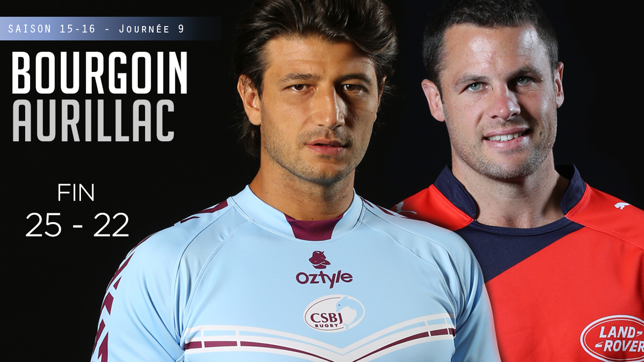 PRO D2, J9 - Bourgoin - Aurillac