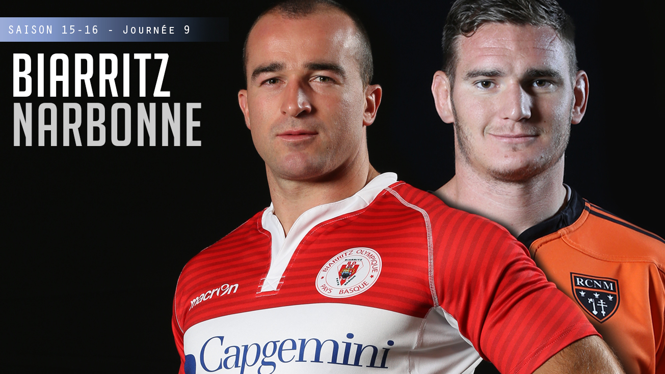 PRO D2, J9 – Biarritz - Narbonne