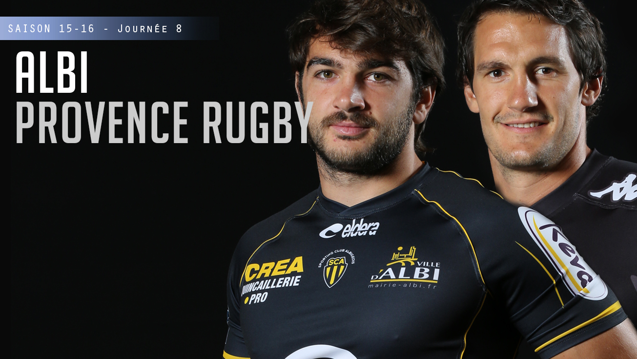 PRO D2, J8 - Albi - Provence Rugby : 23 - 19 (bd)