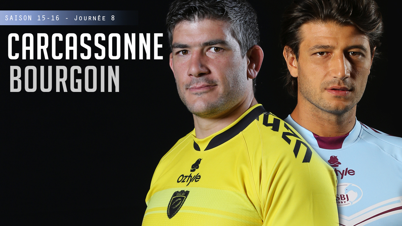 PRO D2, J8 - Carcassonne - Bourgoin : 15 - 13 (bd)
