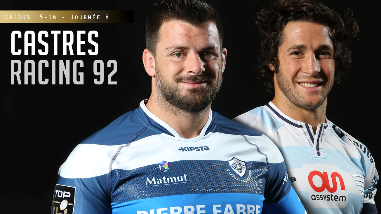 TOP 14, J8 – Castres – Racing 92