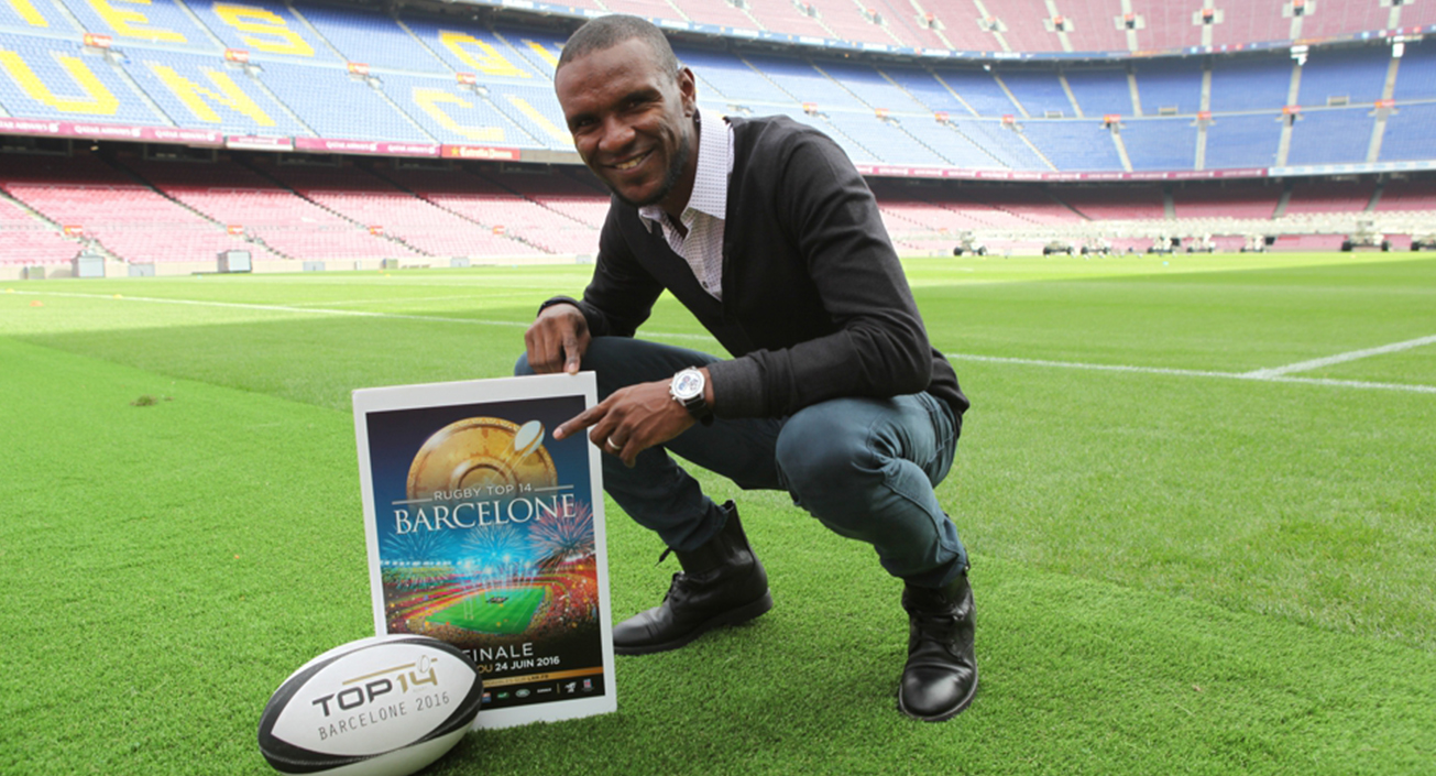 Eric Abidal, parrain de la finale