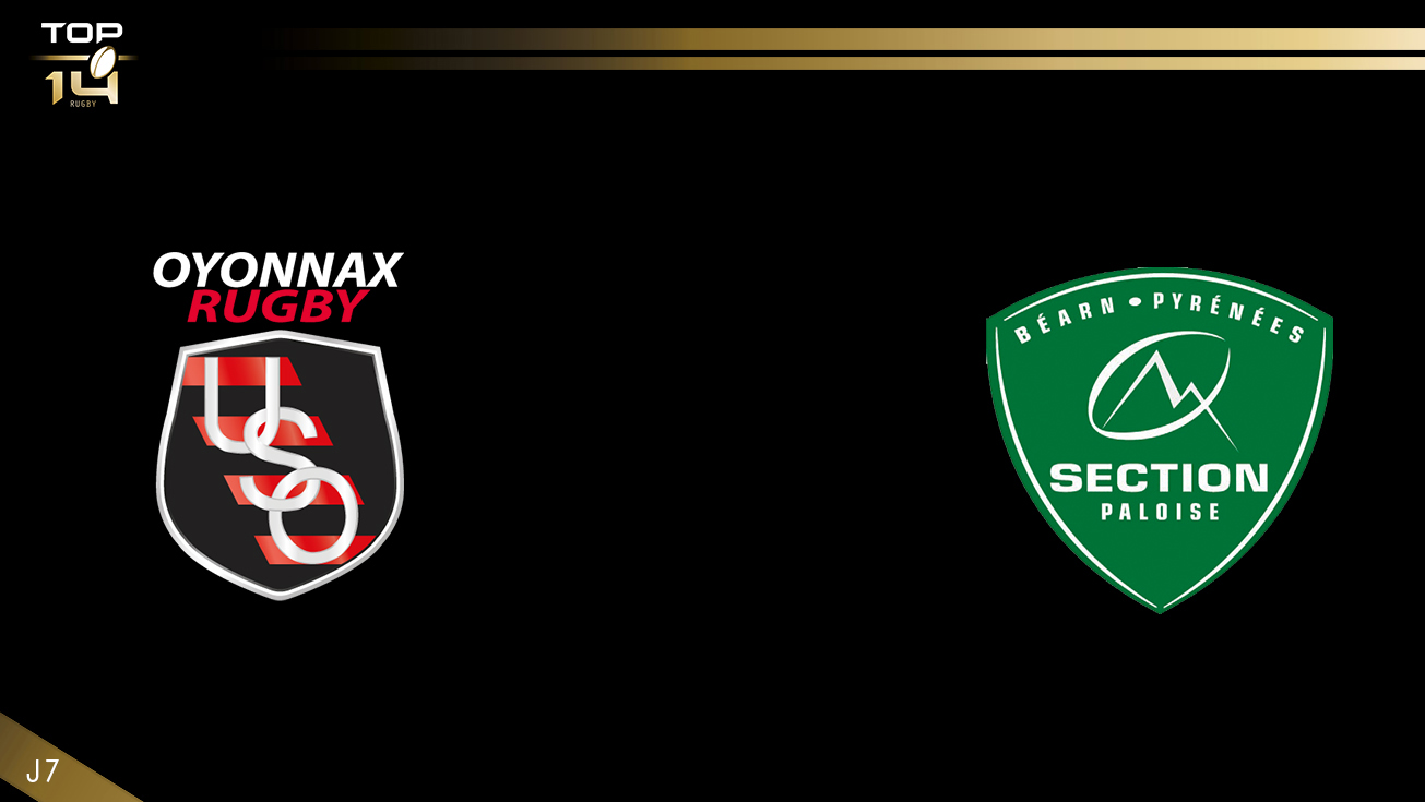 TOP 14, J7 - Oyonnax – Pau: 42-23
