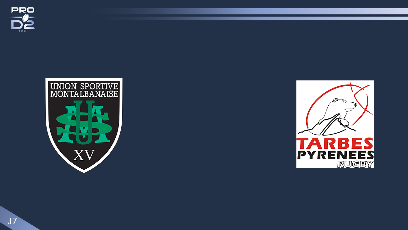 PRO D2, J7 - Montauban - Tarbes: 35-24
