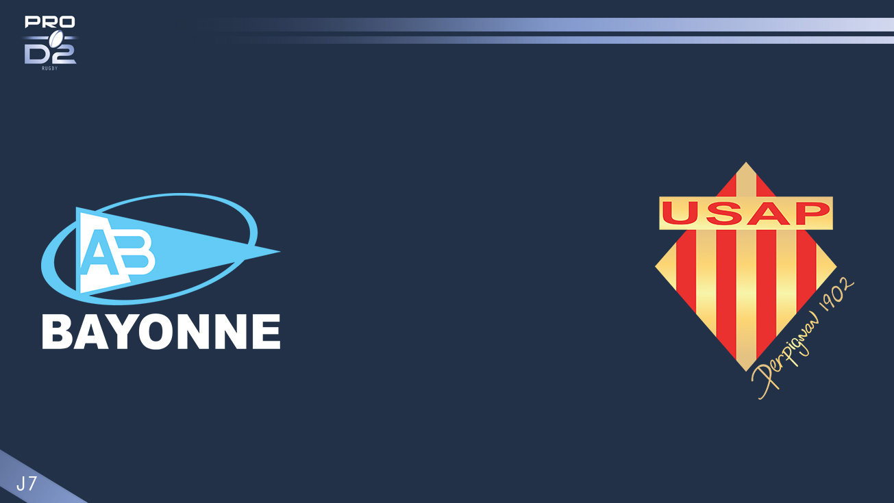 PRO D2, J7 - Bayonne - Perpignan: 17-14