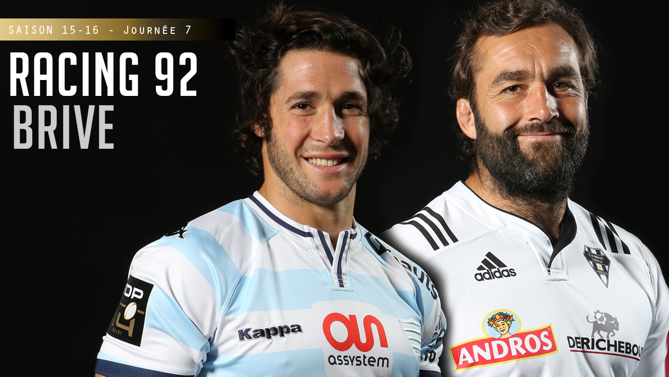 TOP 14, J7 - Racing 92- Brive