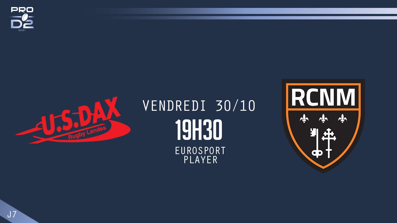 PRO D2, J7 - Dax – Narbonne