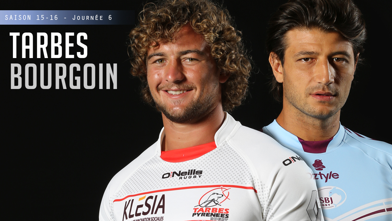 PRO D2, J6 - Tarbes - Bourgoin : 13 - 19