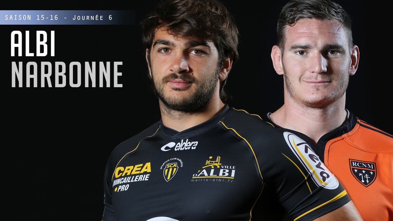 PRO D2, J6 - Albi - Narbonne : 26 (bo) - 10