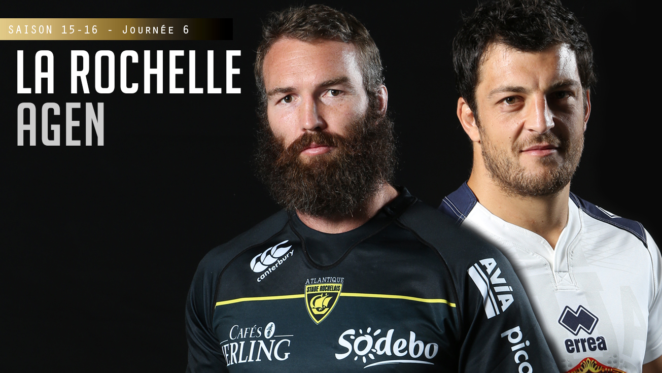 TOP 14, J6 – La Rochelle - Agen