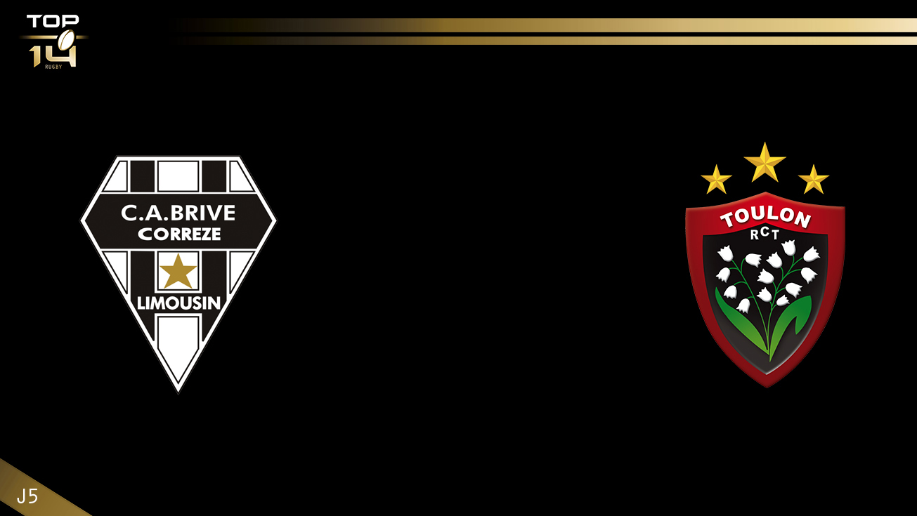 TOP 14, J5 - Brive - Toulon: 29-26