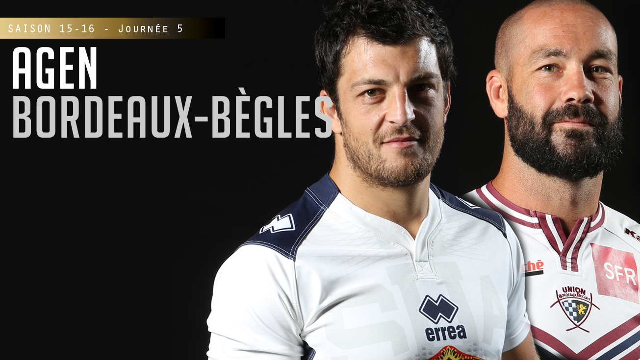 TOP 14, J5 – Agen – Bordeaux-Bègles