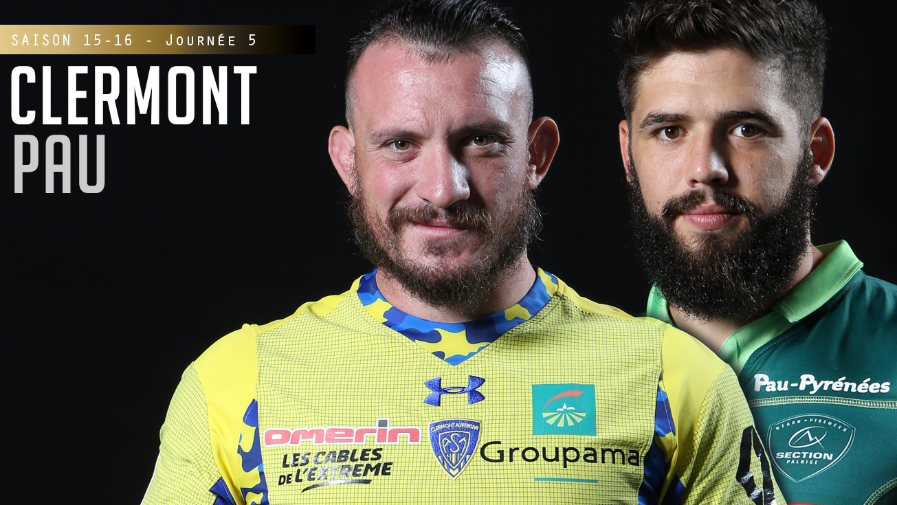 TOP 14, J5 – Clermont - Pau