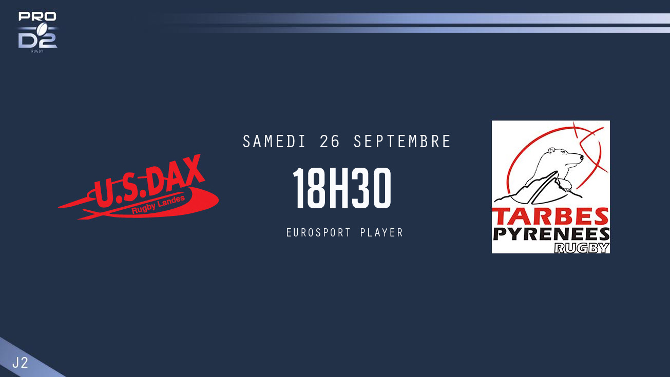 PRO D2, J2 - Dax - Tarbes