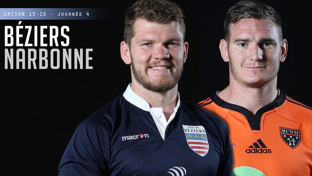 PRO D2, J4 - Béziers – Narbonne: 18-13