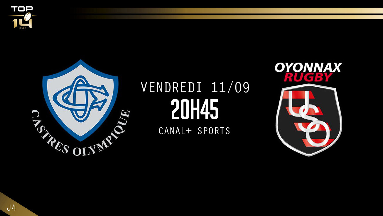 TOP 14, J4 – Castres - Oyonnax
