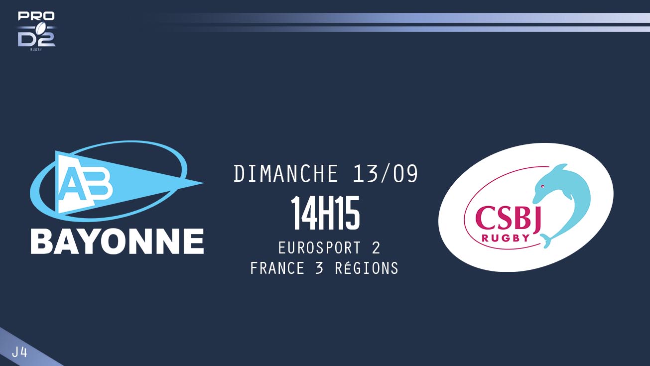 PRO D2, J4 - Bayonne – Bourgoin