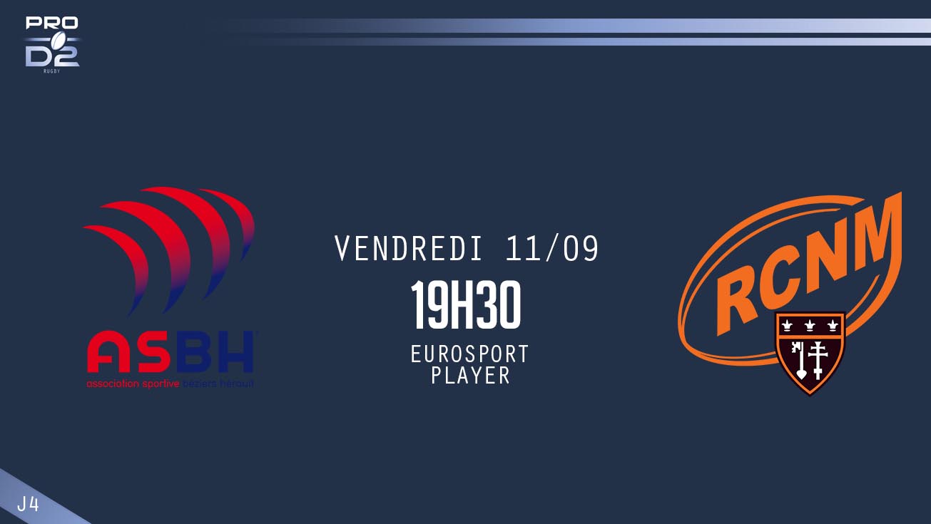 PRO D2, J4 - Béziers – Narbonne