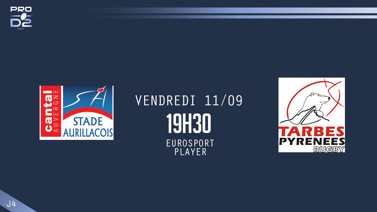 PRO D2, J4 - Aurillac – Tarbes