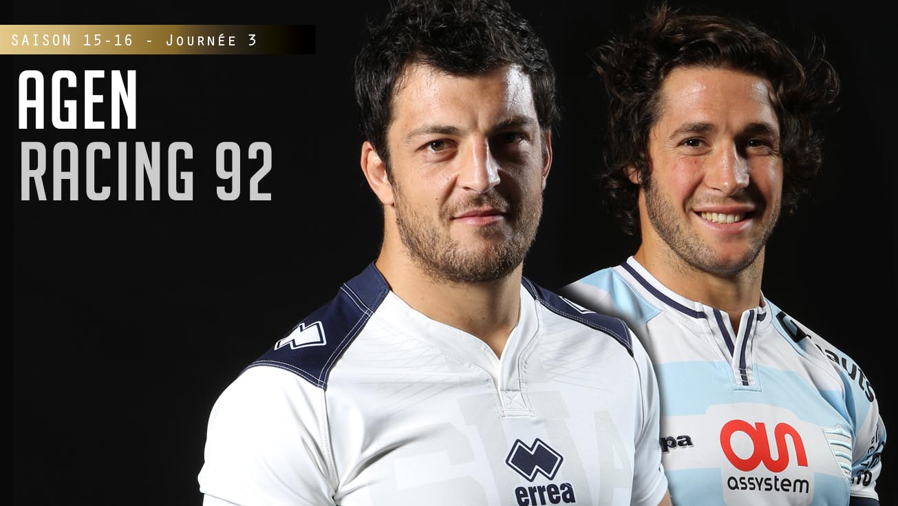 TOP 14, J3 - Agen-Racing 92 : 30 - 18