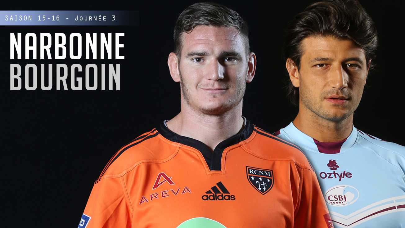 PRO D2, J3 - Narbonne - Bourgoin : 18 - 13