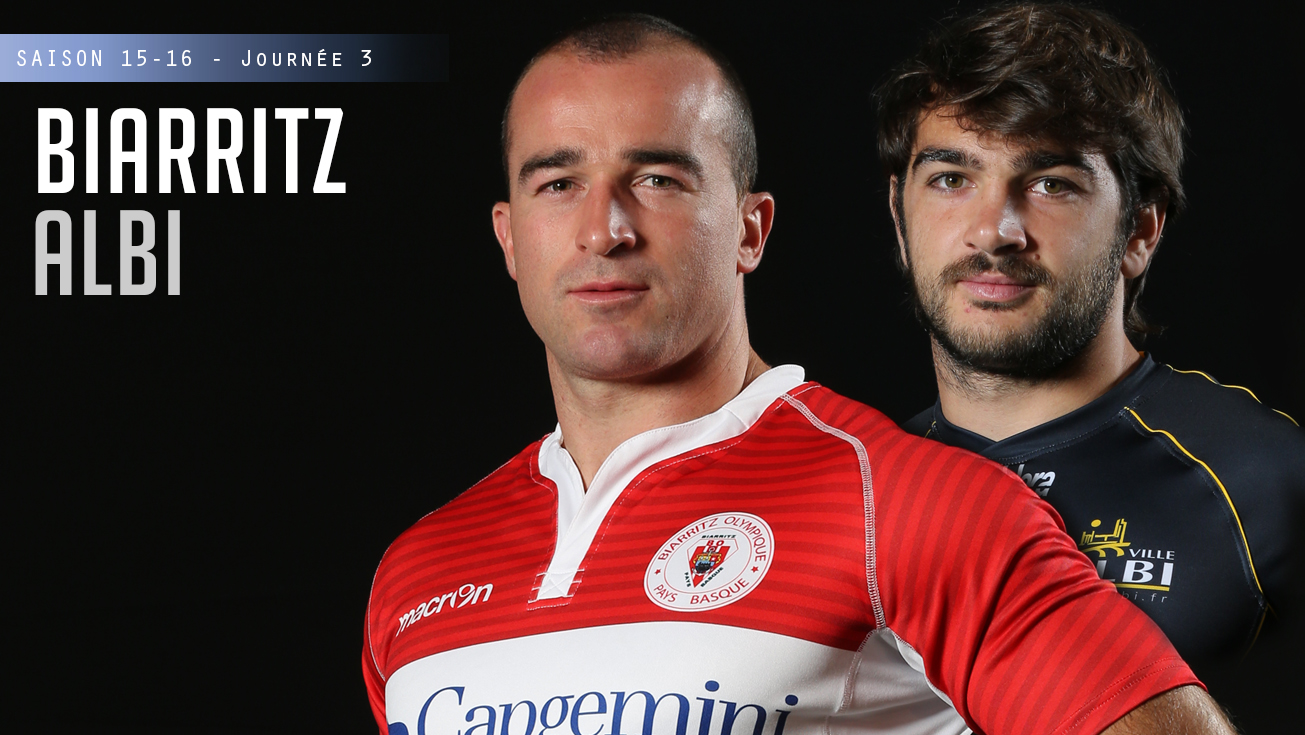 PRO D2, J3 - Biarritz - Albi : 9 - 20