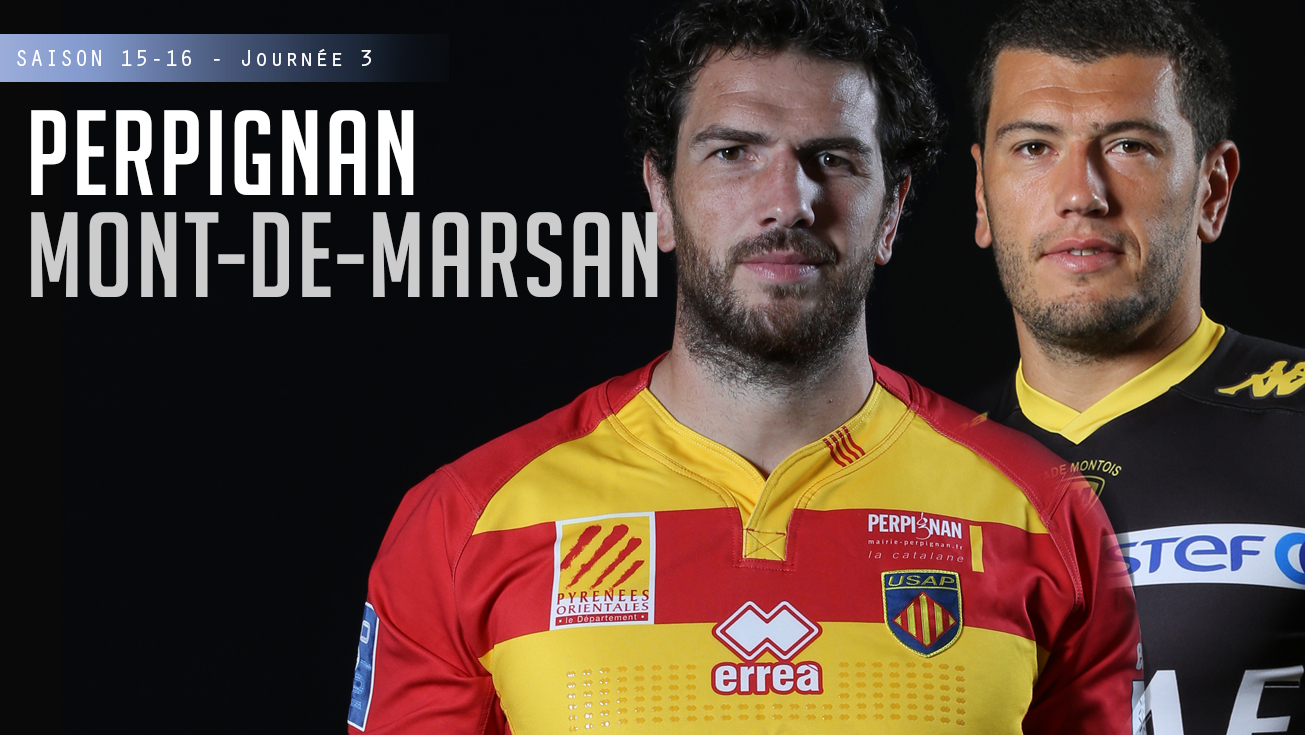 PRO D2, J3 - Perpignan - Mont-de-Marsan : 14 - 9 (bd)