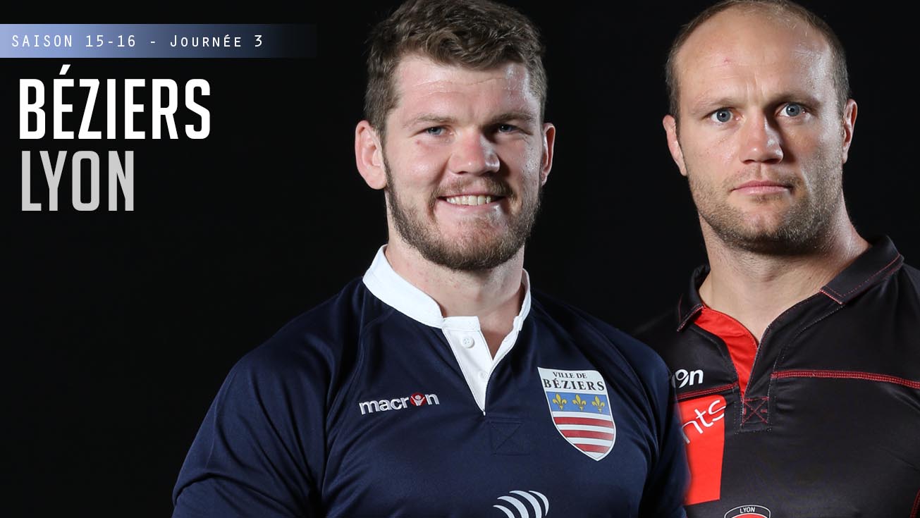 PRO D2, J3 - Béziers-Lyon : 23-28