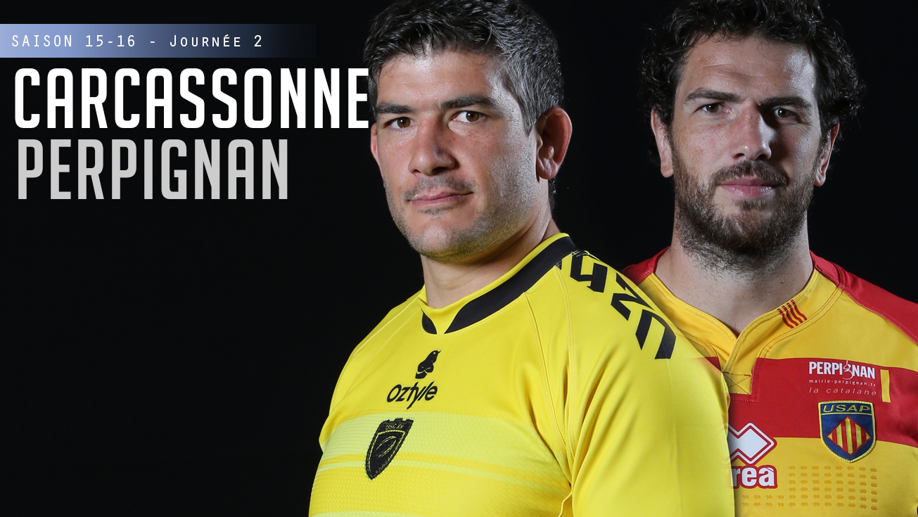 PRO D2, J2 – Carcassonne - Perpignan: 9-38