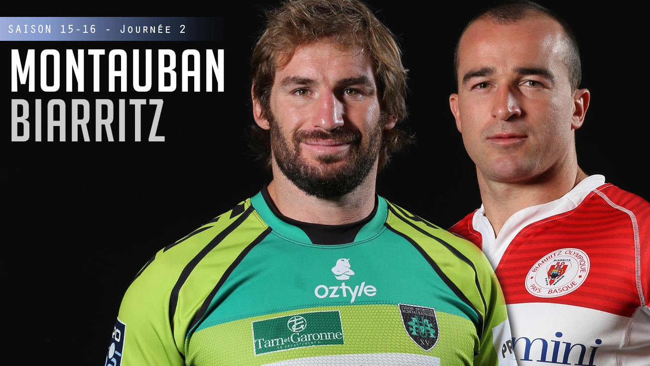 PRO D2, J2 - Montauban - Biarritz: 20-9