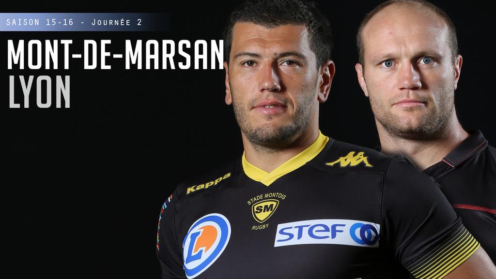 PRO D2, J2 - Mont de Marsan - Lyon: 18-22