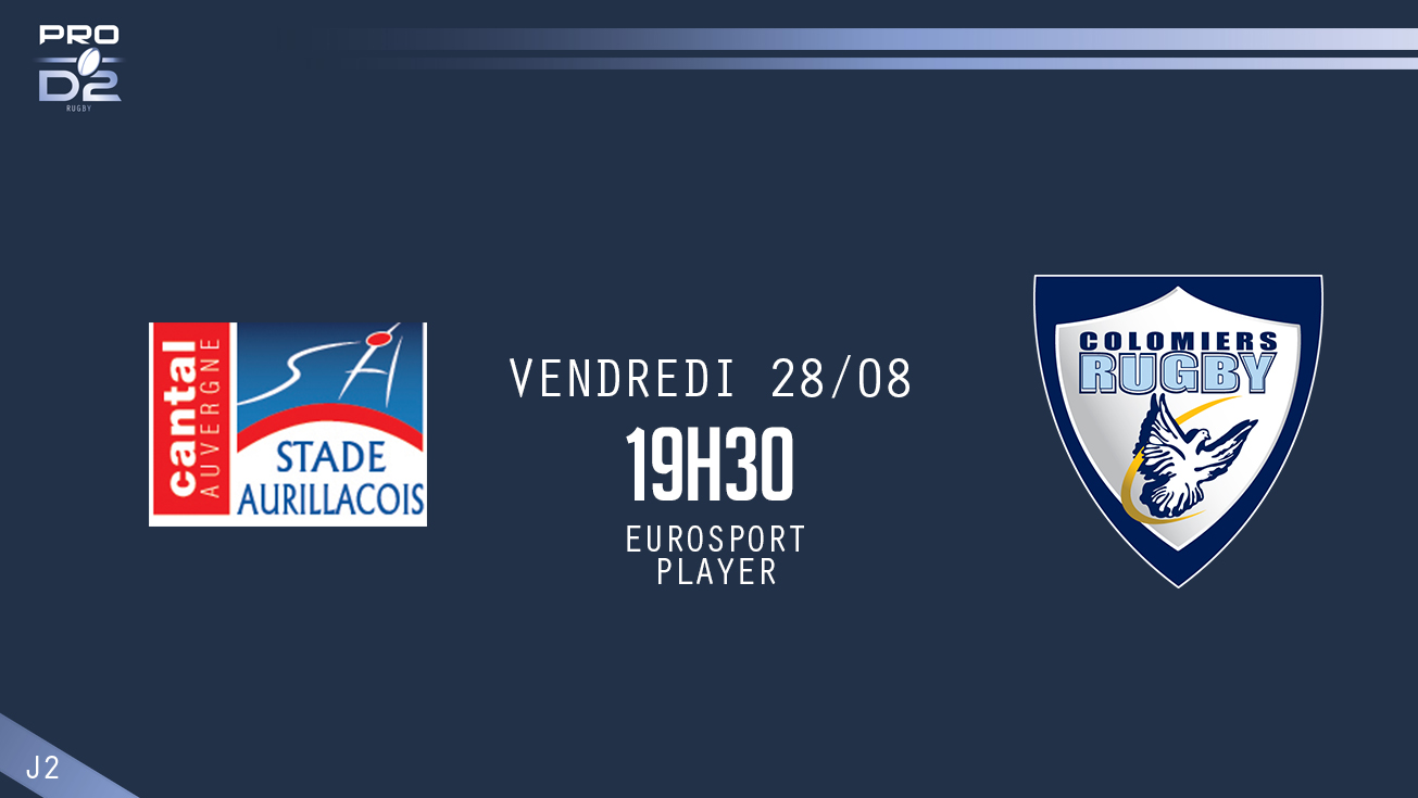 PRO D2, J2 – Aurillac - Colomiers