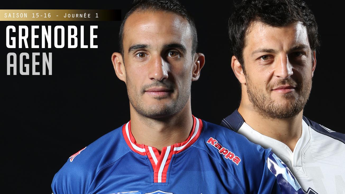 TOP 14, J1 - Grenoble-Agen : 38 (bo) - 23