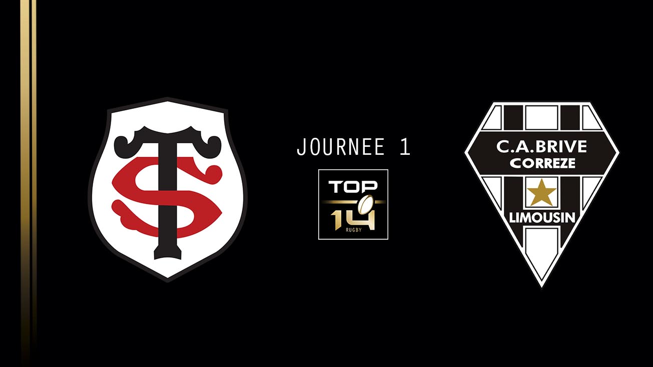 TOP 14,  J1 – Toulouse - Brive