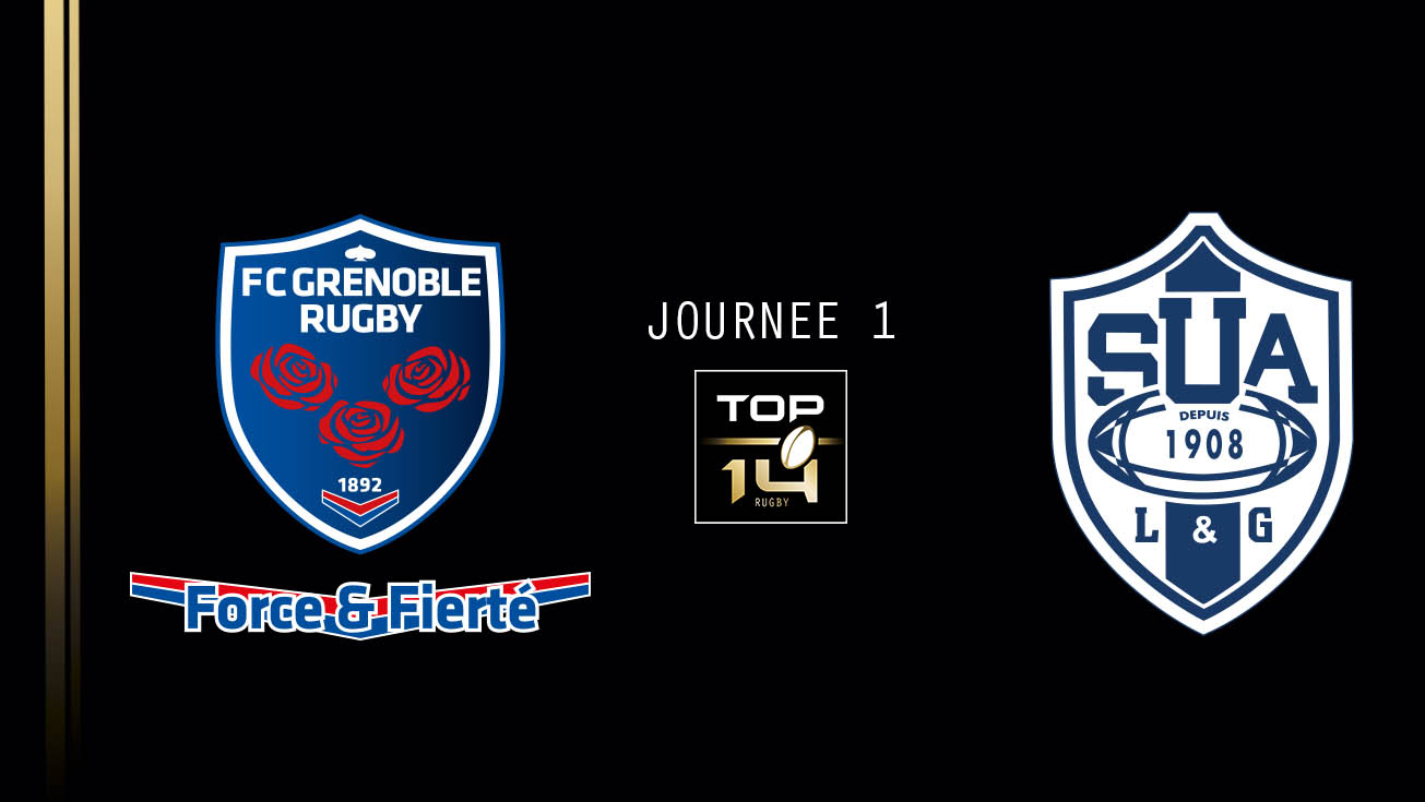 TOP 14,  J1 – Grenoble - Agen
