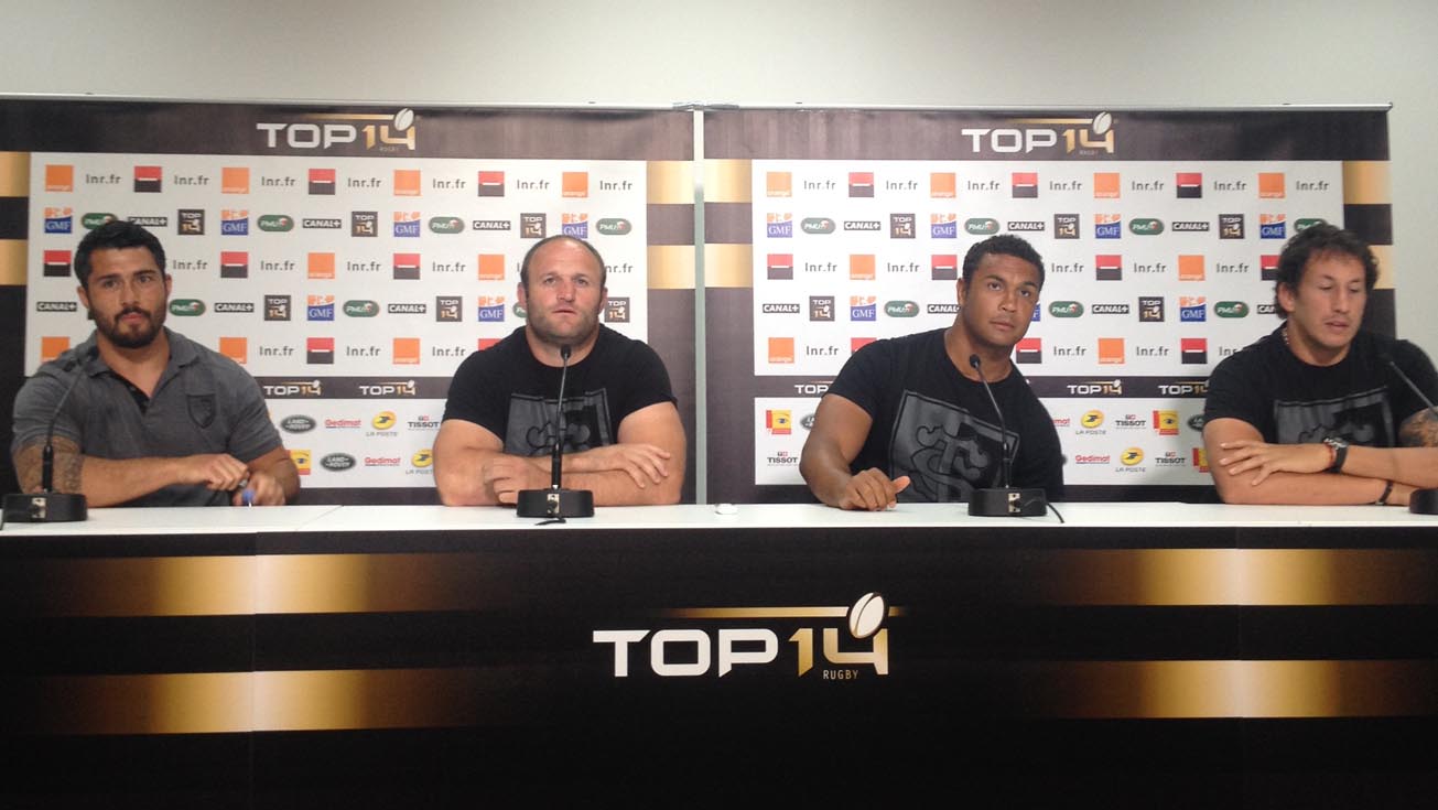 TOP 14, Demies - Le point presse de Toulouse