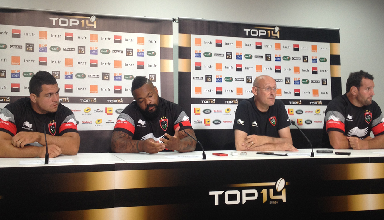 TOP 14, Demies - Le point presse de Toulon