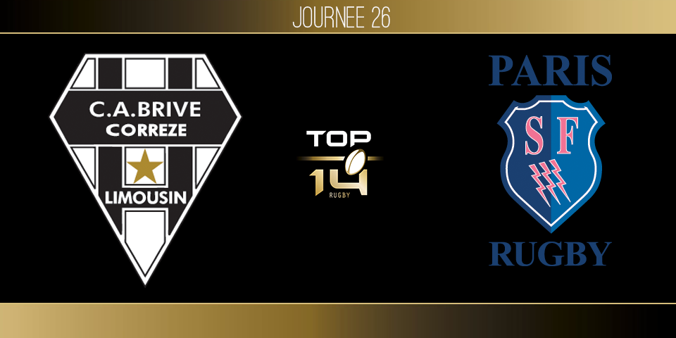 TOP 14, J26 - Brive - Paris : 27-0