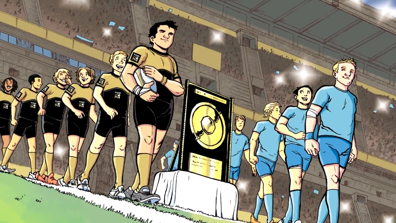 BD TOP 14, sortie du Tome 3