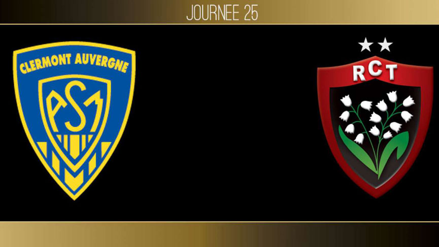 TOP 14, J25 – Clermont - Toulon: 22-19