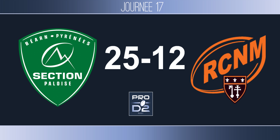 PRO D2, J17 - Pau – Narbonne: La Section enchaîne