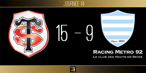TOP 14, J14 - Toulouse - Racing-Métro 92 : les Toulousains s'imposent à domicile