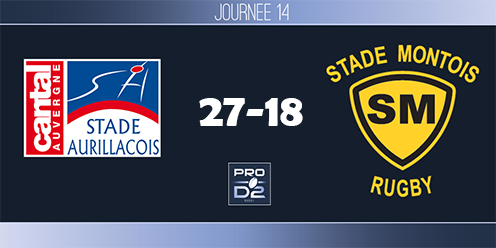 PRO D2, J14 - Aurillac - Mont-de-Marsan : les Aurillacois passent devant