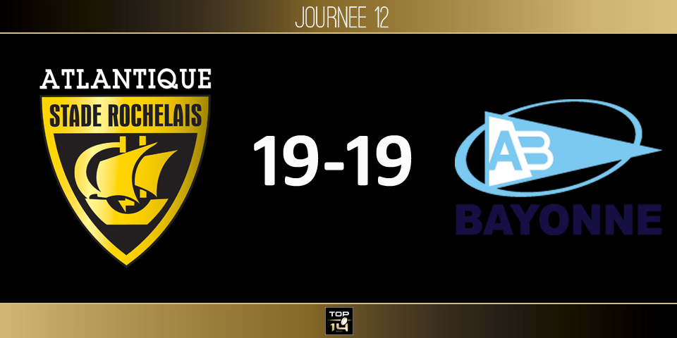 TOP 14, J13 - La Rochelle - Bayonne: L'Aviron aime Charente