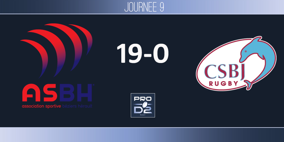 PRO D2, J9 - Béziers - Bourgoin: l&#039;ASBH dauphin du leader