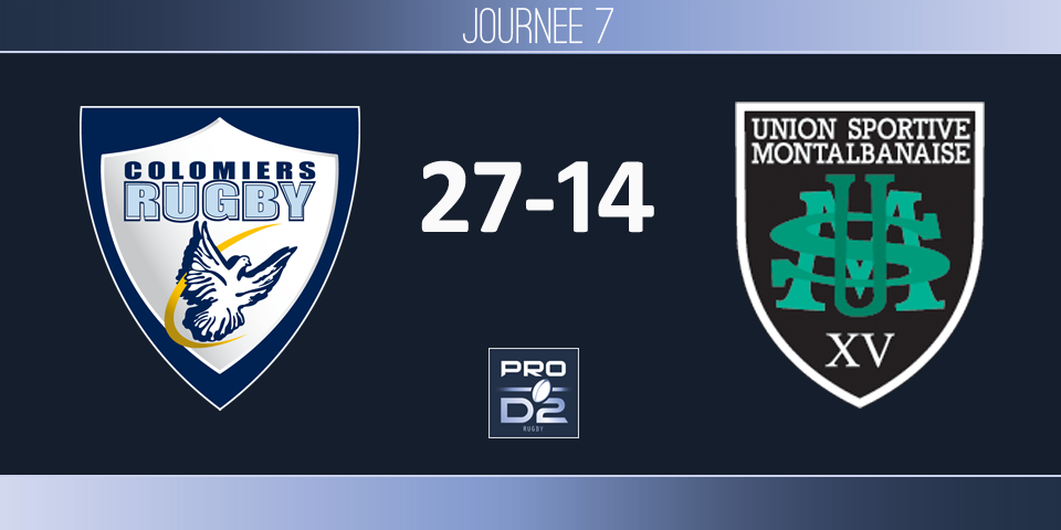 PRO D2, J7 - Colomiers - Montauban: le sursaut d'orgueil columérin