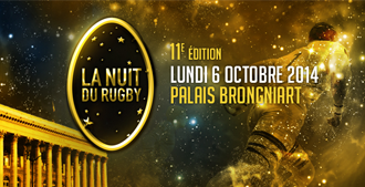 Communiqué de presse : Nommés pour la 11e Edition de la Nuit du Rugby