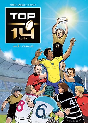 Bande-dessinée du TOP 14 : sortie du Tome 2 !