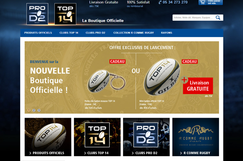 Redécouvrez la boutique officielle